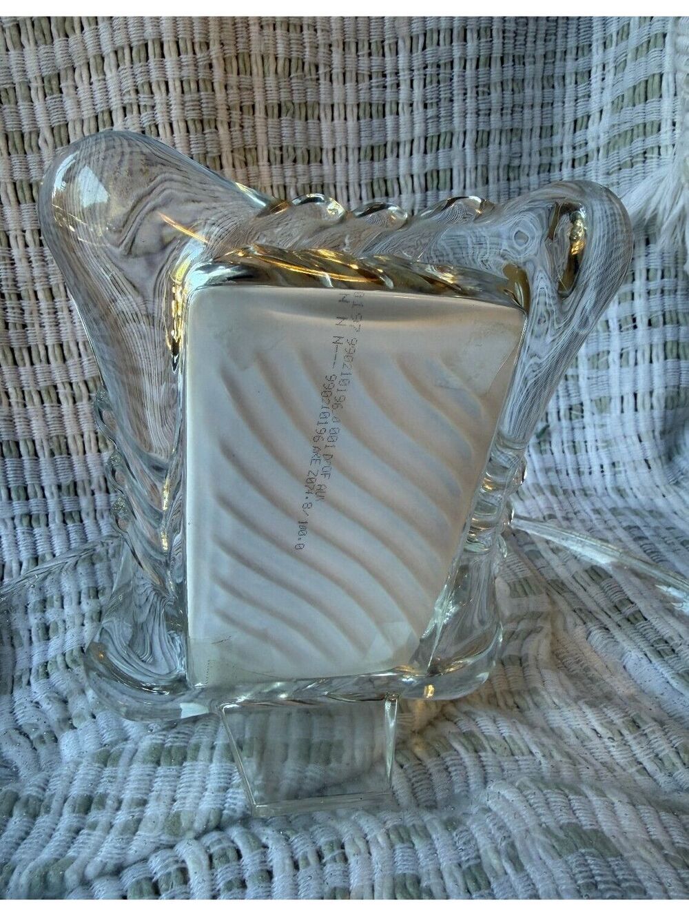 PICTURE FRAME Clear Glass with Decorative Edges - Picture 6 of 7